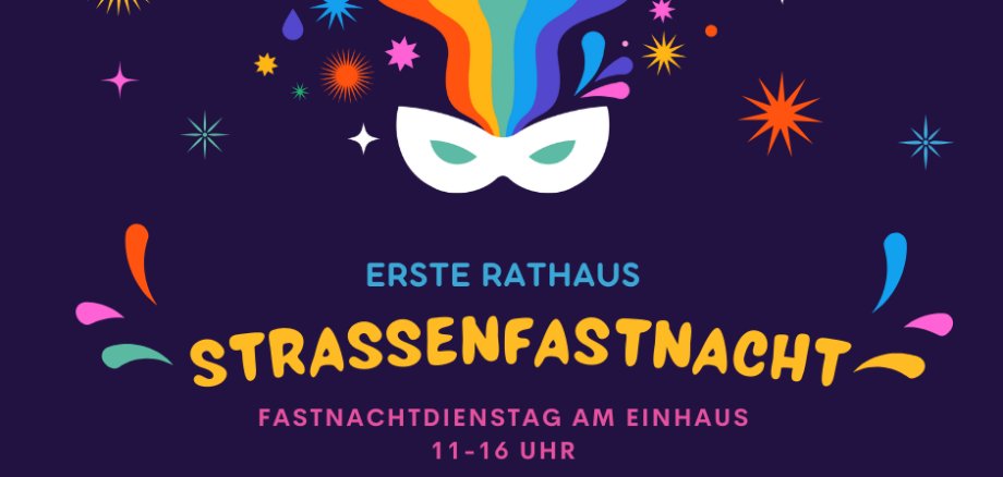 Blue and Yellow Illustrated Carnival Poster (Facebook-Post) - 1